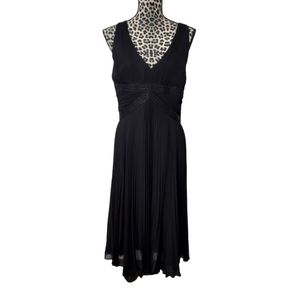 Jones New York Beaded 100% Silk Party Dress
